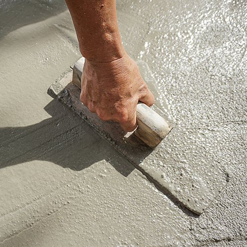 concrete finishing